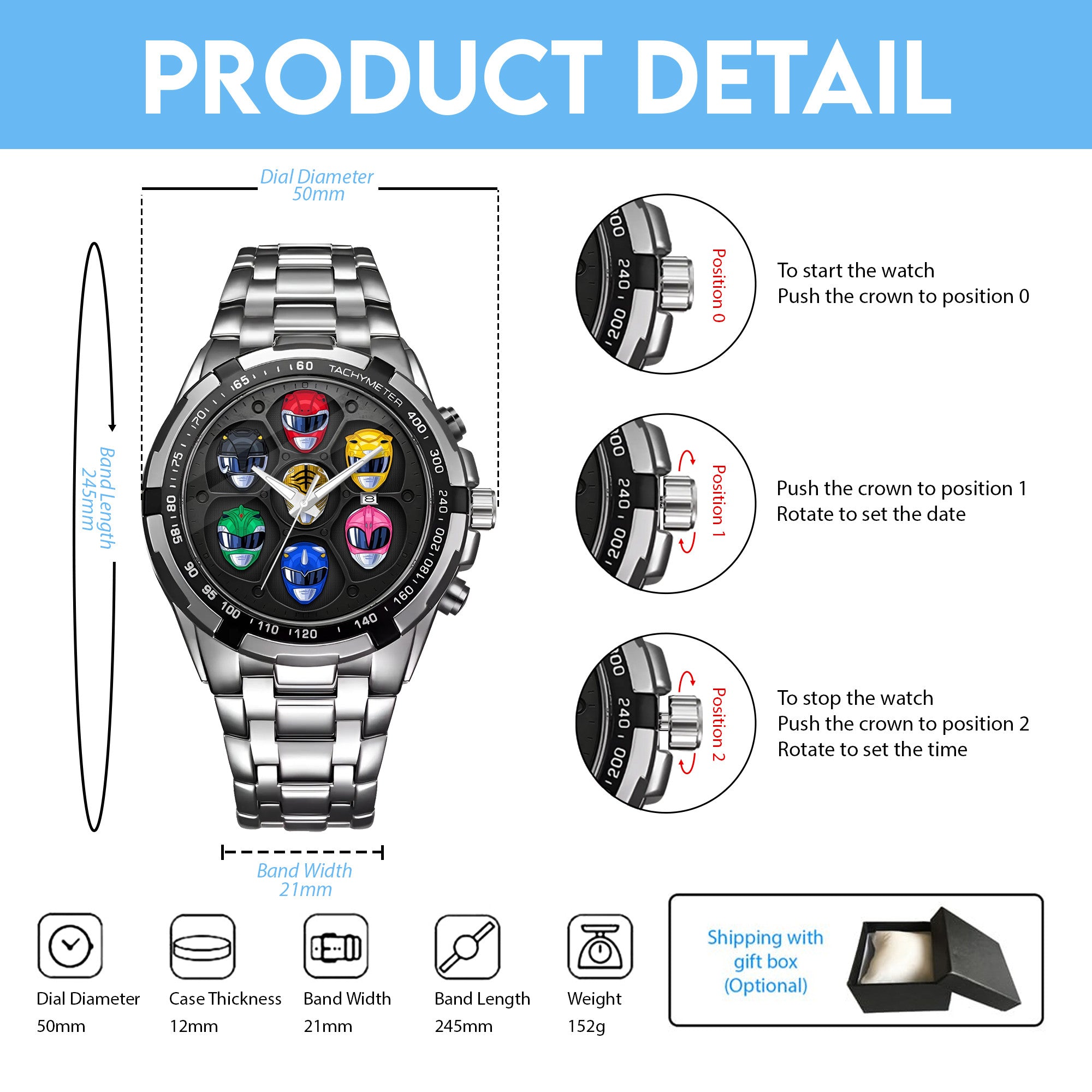 Mighty Morphin Power Rangers Watch