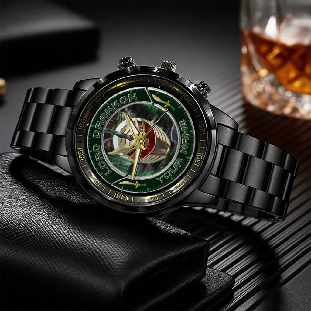 Power Rangers Lord Drakkon Helmet Custom Name Watch