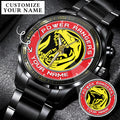 Mighty Morphin Power Rangers Tyrannosaurus Custom Name Watch