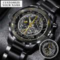 Power Rangers Black Ninjetti Personalized Watch