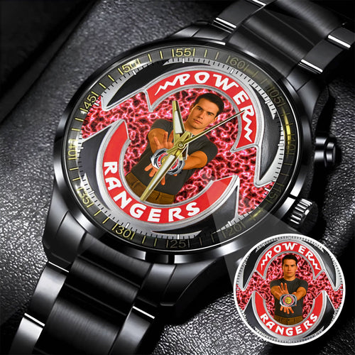 Mighty Morphin Power Rangers Custom Photo Watch