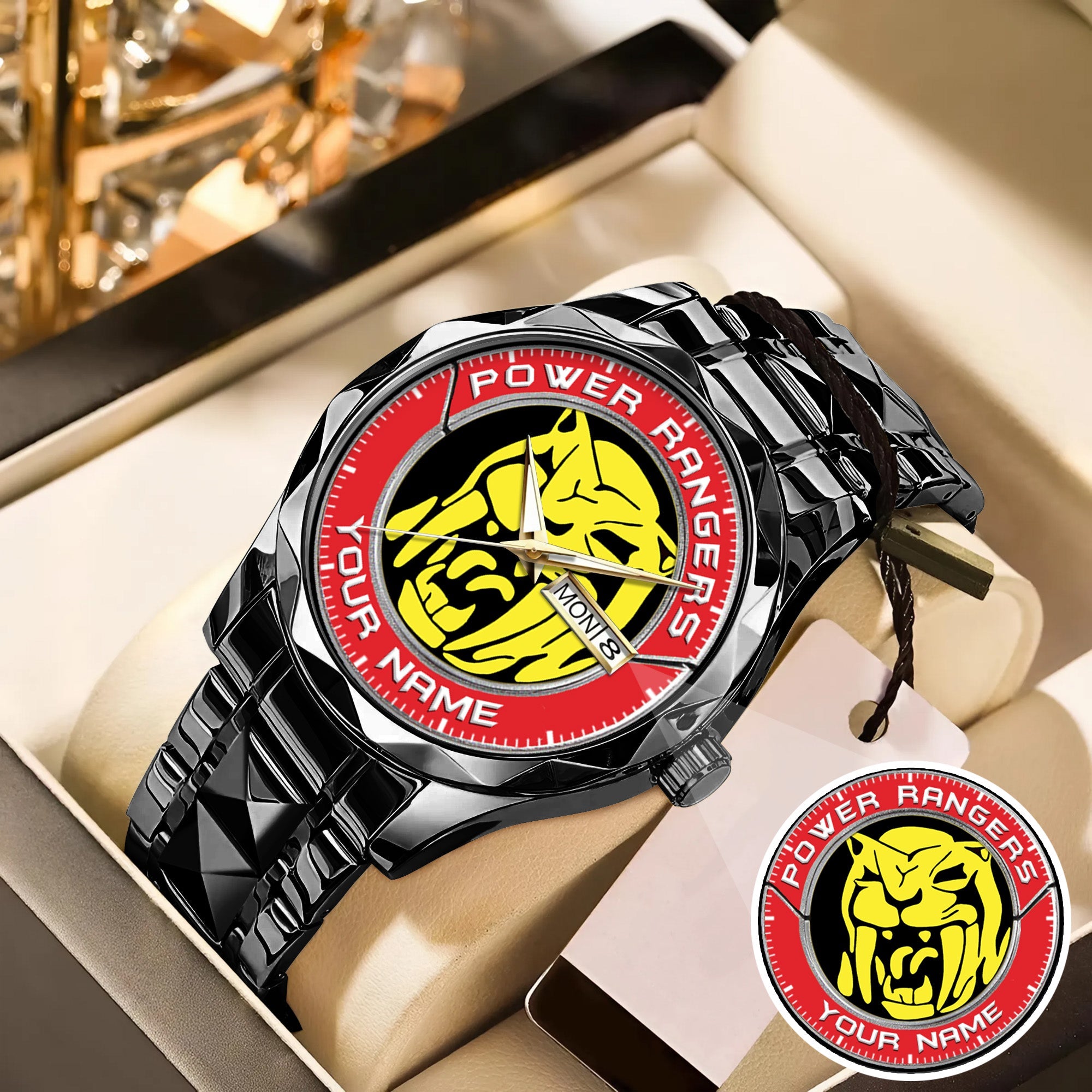 Mighty Morphin Power Rangers Saber-Toothed Tiger Watch