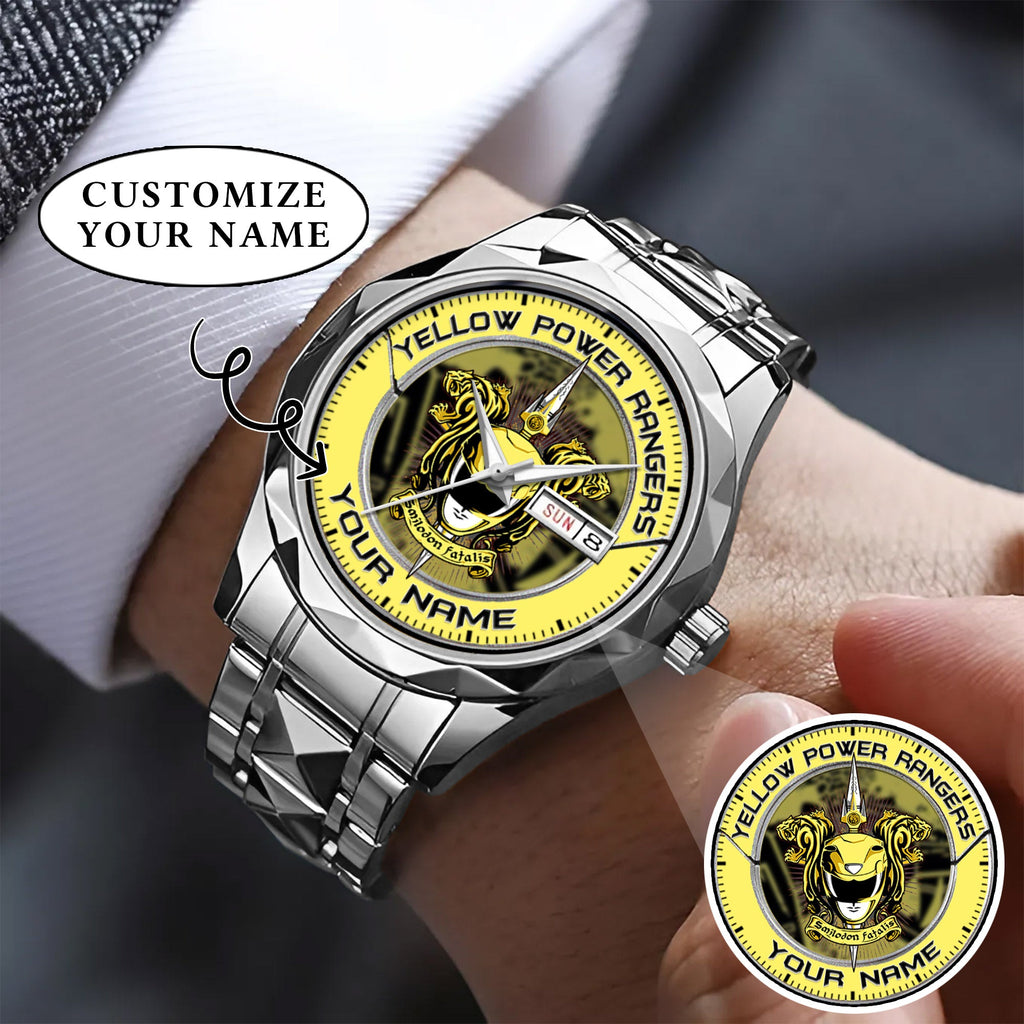 Mighty Morphin Power Rangers SaberTooth Custom Name Watch